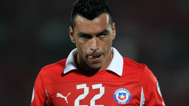 Esteban Paredes quedó fuera del once titular