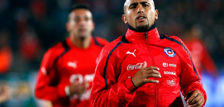Arturo Vidal evoluciona favorablemente de su lesión