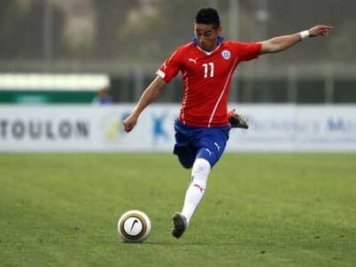 Chile volvió a caer en Torneo Esperanzas de Toulon