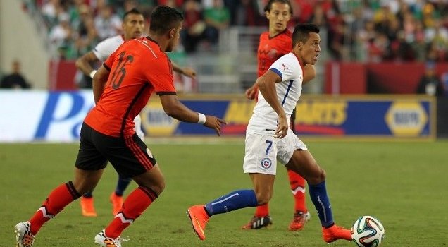 México iguala sin goles con Chile en amistoso