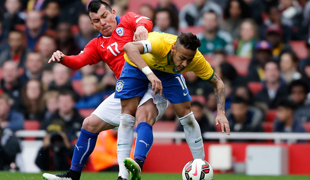 Chile recibió una nueva derrota ante Brasil