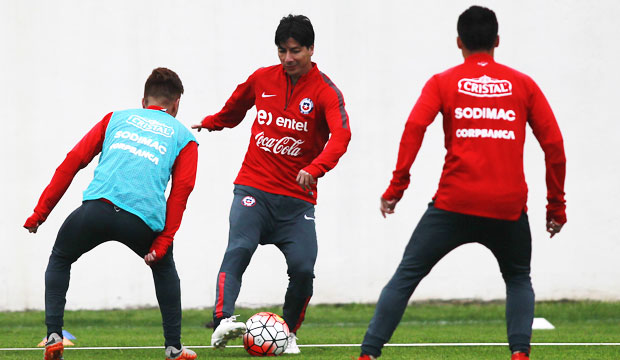 La Selección chilena inició los entrenamientos pensando en Brasil
