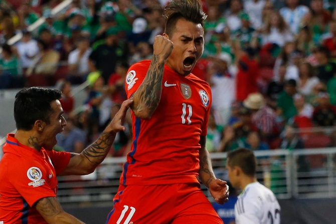 Los mejores datos y récords que dejó la goleada de Chile a México