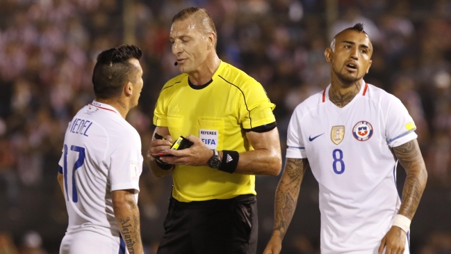 Gary Medel arriesga suspensión tras expulsión ante Paraguay